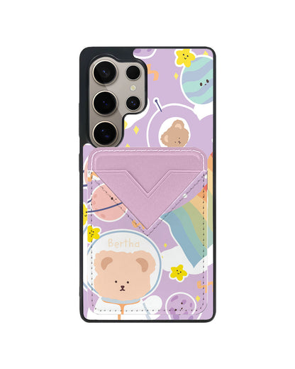 Android Avant Wallet Case - Astro Bear