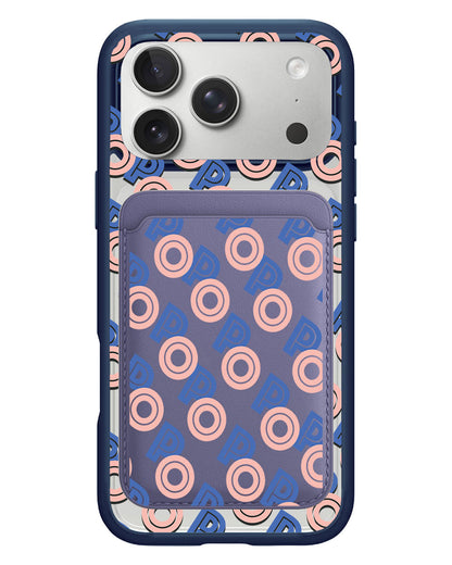 iPhone Magnetic Wallet Case - Initial Monogram 1.0
