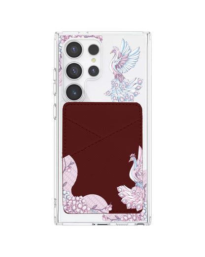 Android Phone Wallet Case - Peacock 1.0