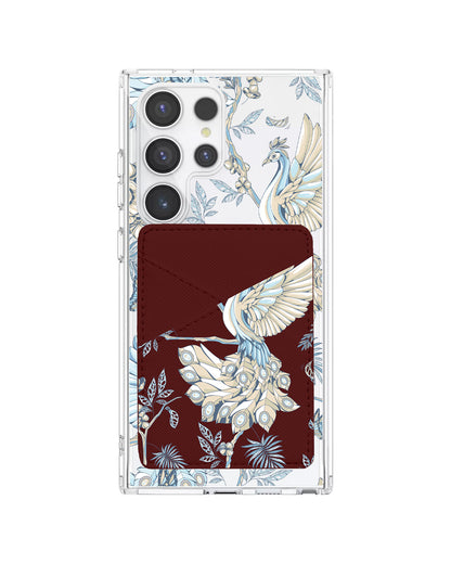 Android Phone Wallet Case - Peacock 5.0