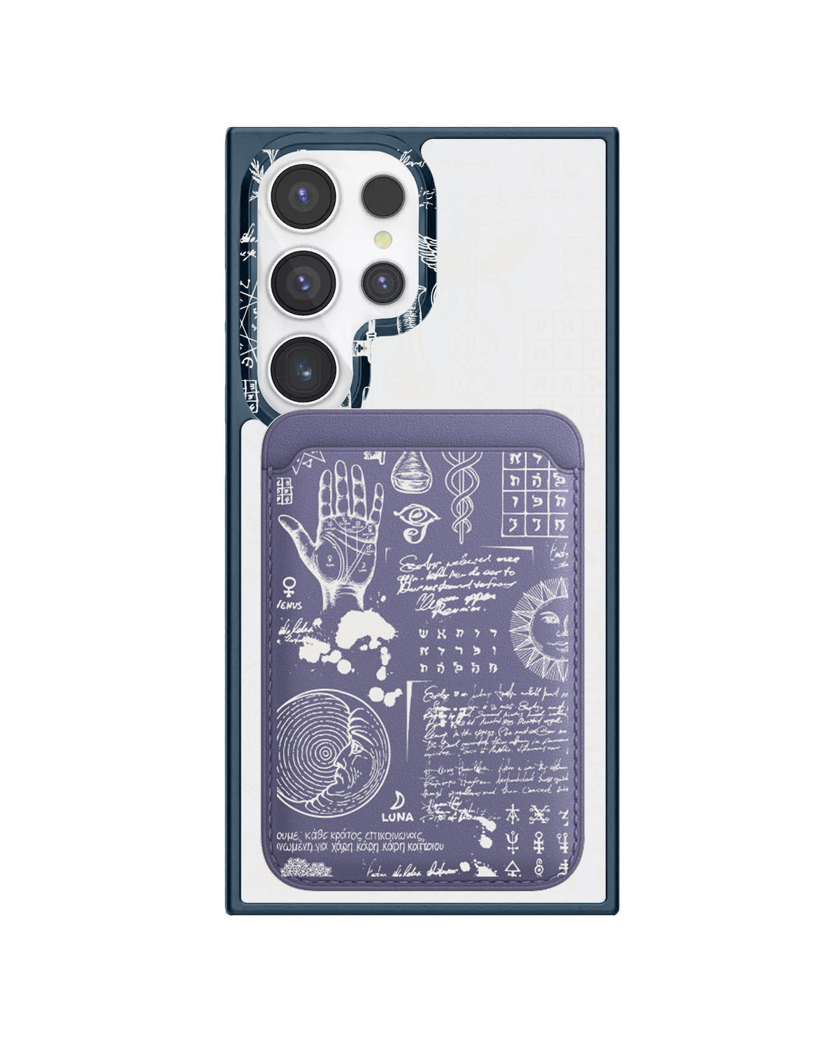 Android Magnetic Wallet Case - Alchemy