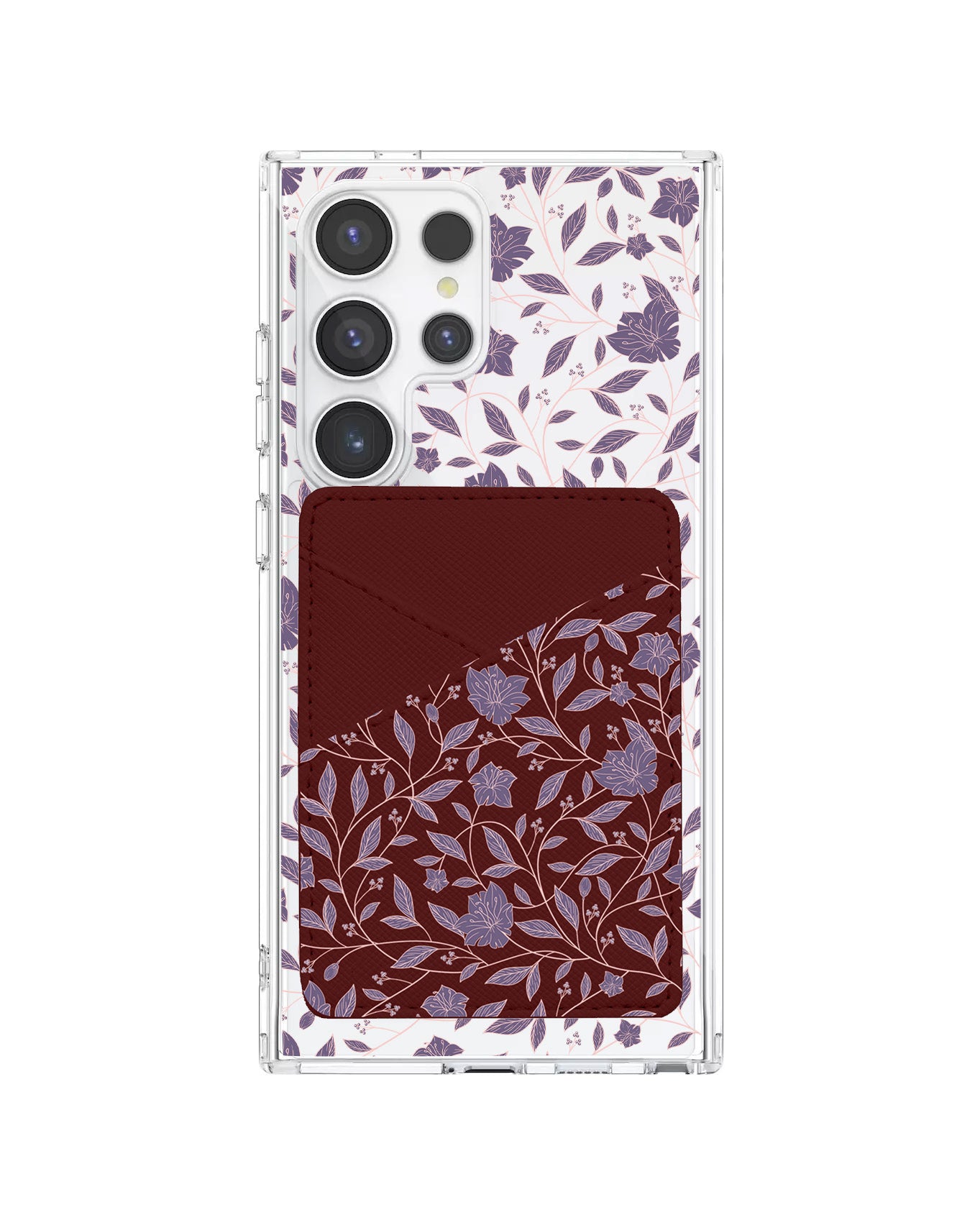 Android Phone Wallet Case - Sketchy Flower 4.0
