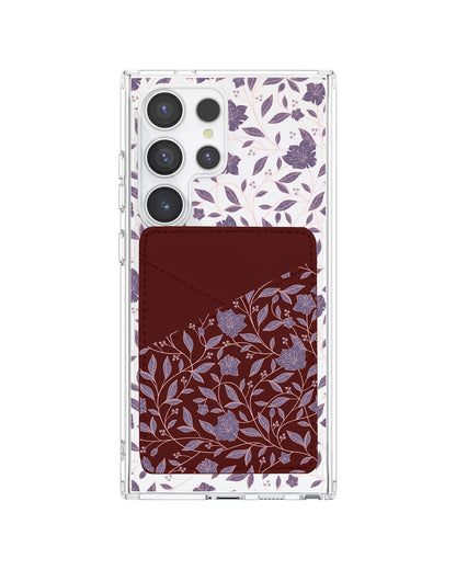 Android Phone Wallet Case - Sketchy Flower 4.0