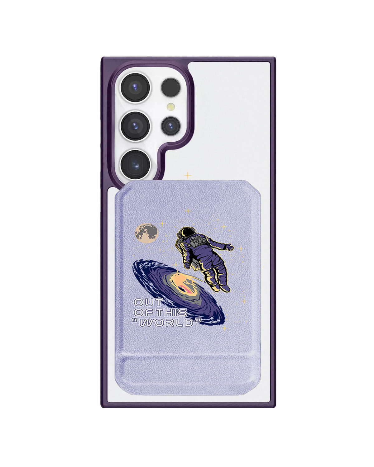 Android Magnetic Multifold Wallet - Out Of This World