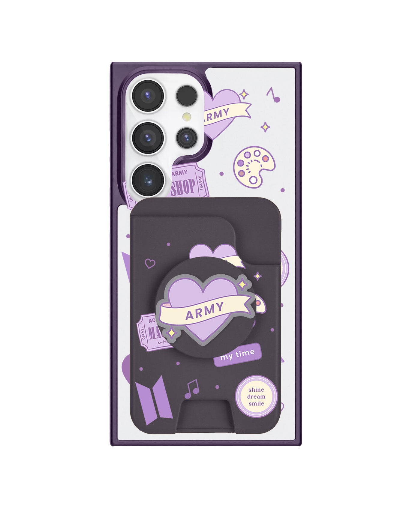 Android Magpop Wallet - BTS Sticker Pack
