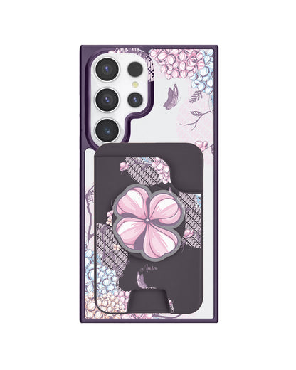 Android Magpop Wallet - Batik Floral