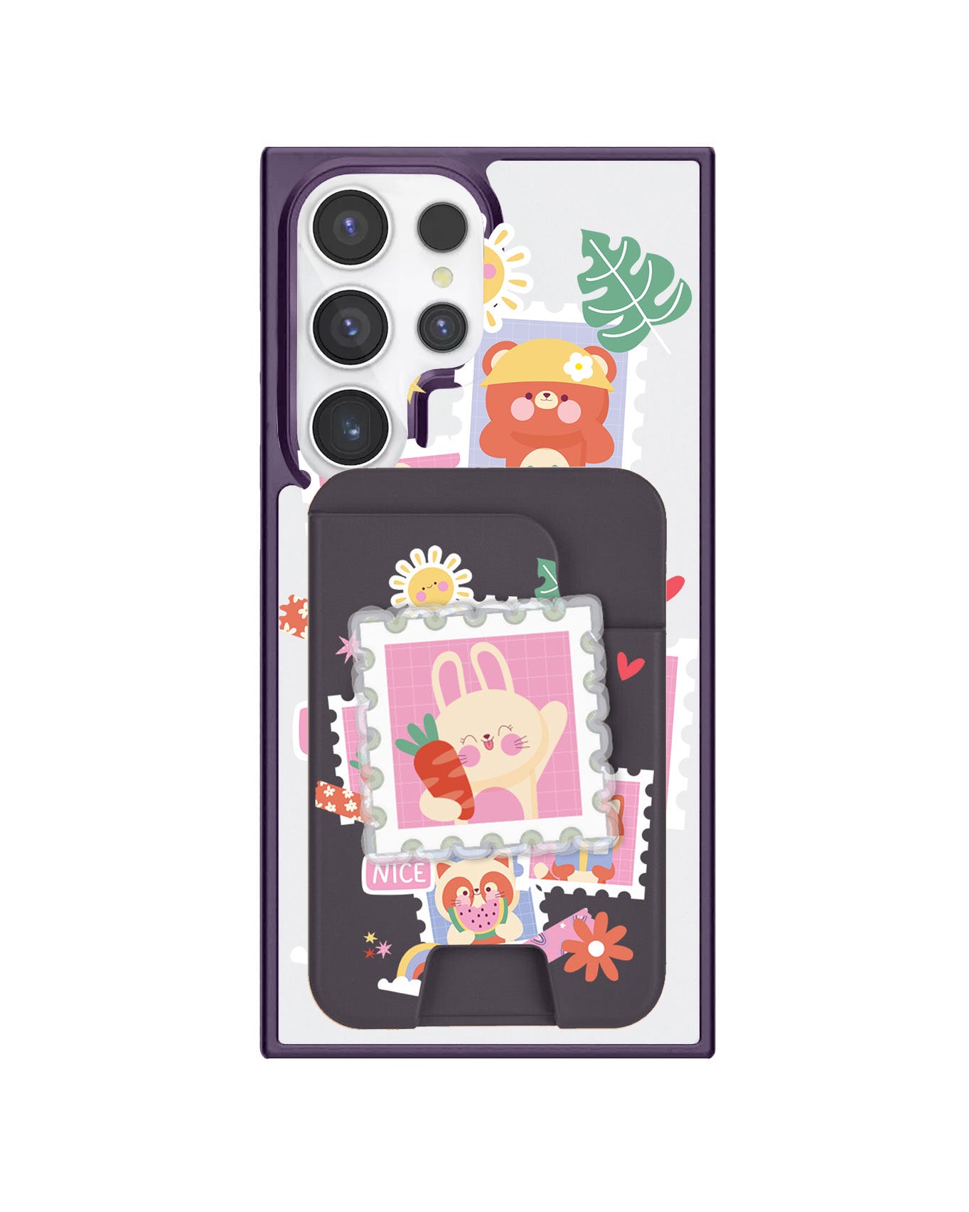 Android Magpop Wallet - Animal Squad
