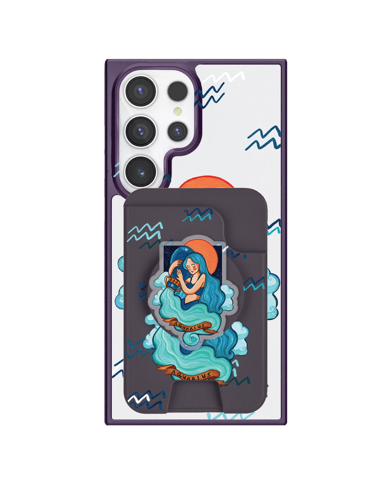 Android Magpop Wallet - Aquarius