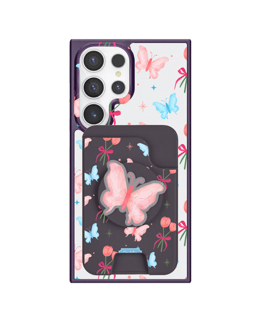 Android Magpop Wallet - Coquette Butterfly