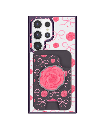 Android Magpop Wallet - Coquette Rose