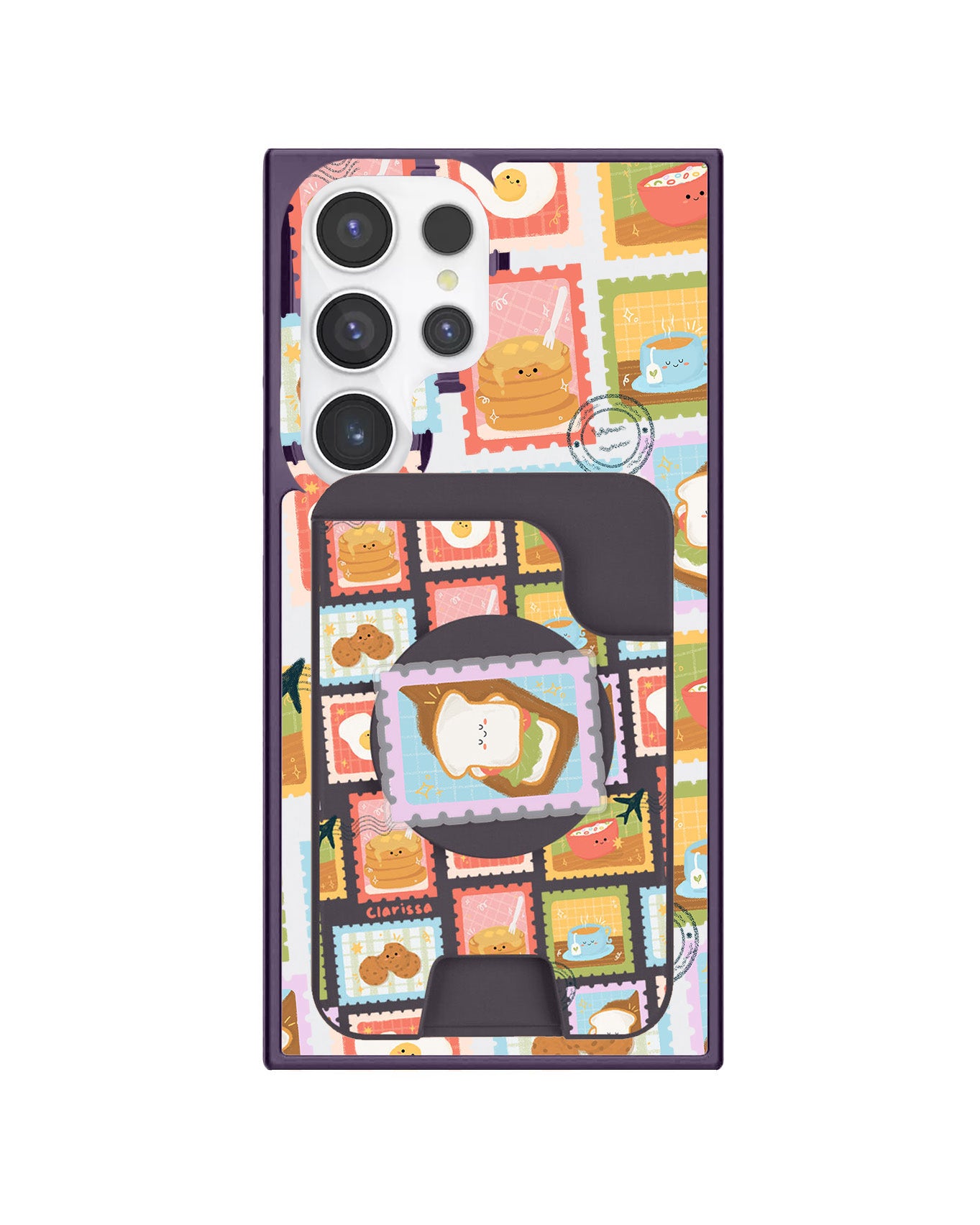Android Magpop Wallet - Breakfast Menu Stamps