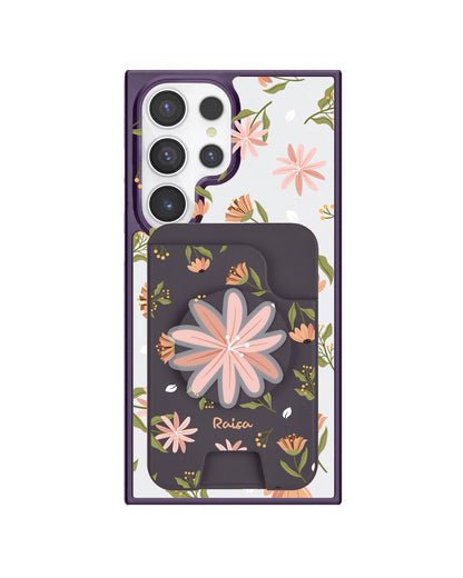 Android Magpop Wallet - Cosmos Flower