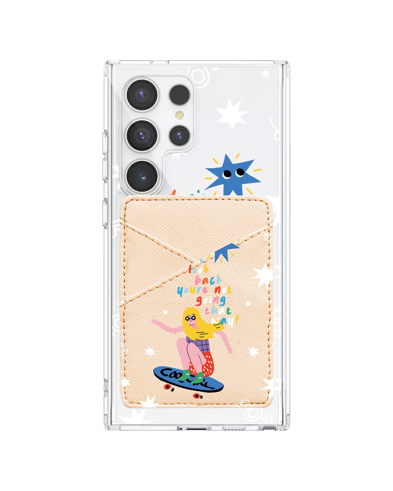 Android Phone Wallet Case - Keep Moving