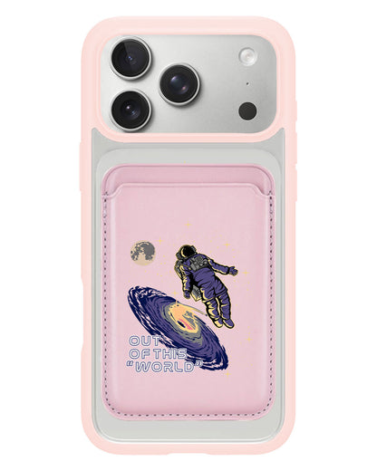iPhone Magnetic Wallet Case - Out Of This World