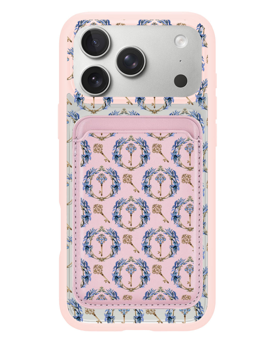 iPhone Magnetic Wallet Case - Goth Keys