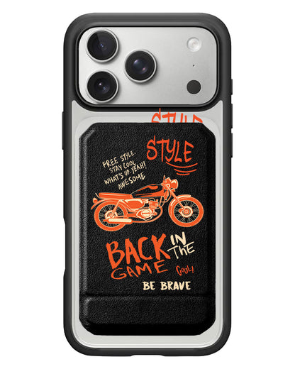 iPhone Magnetic Multifold Wallet - Back In The Game