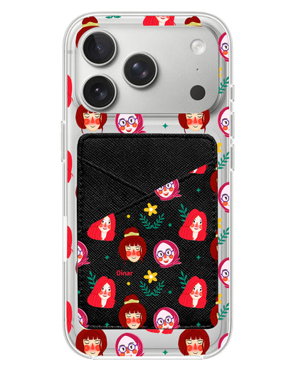 iPhone Phone Wallet Case - Lovely Faces