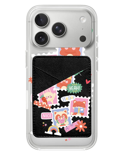 iPhone Phone Wallet Case - Animal Squad