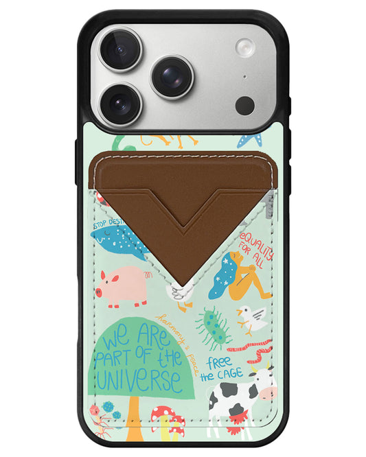 iPhone Avant Wallet Case - Equality