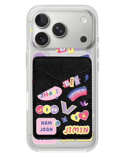 iPhone Phone Wallet Case - BTS Members