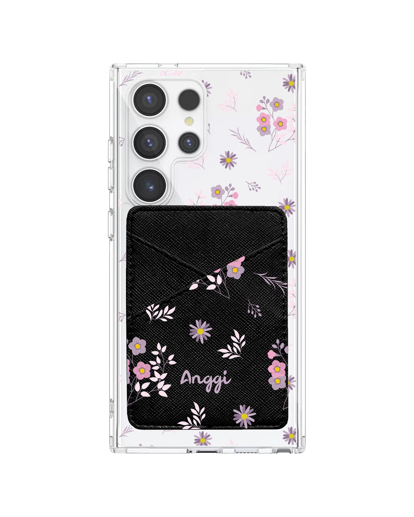 Android Phone Wallet Case - Cherry Blossom