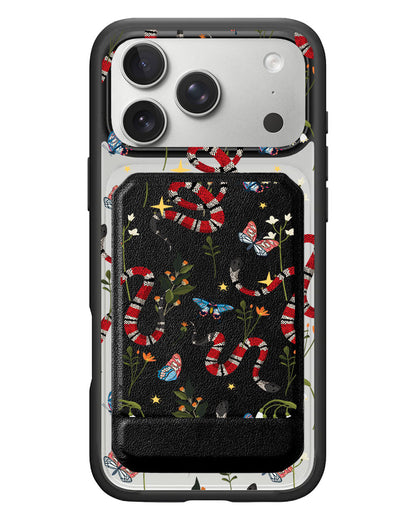 iPhone Magnetic Multifold Wallet - Serpente