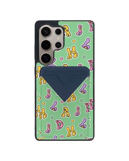 Android Avant Wallet Case - Playful Monogram 7.0