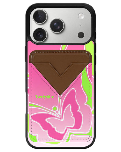iPhone Avant Wallet Case - Butterfly Mirror 3.0