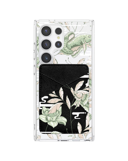 Android Phone Wallet Case - Fish & Floral 6.0