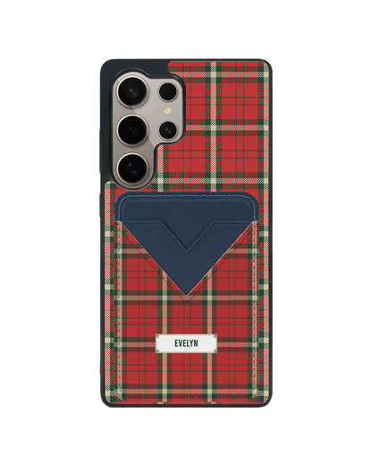 Android Avant Wallet Case - Scottish Tartan