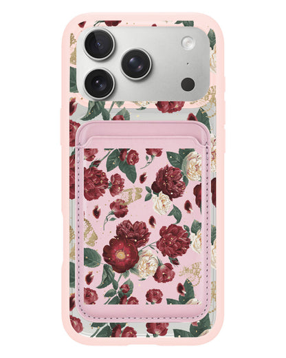 iPhone Magnetic Wallet Case - Rosalie