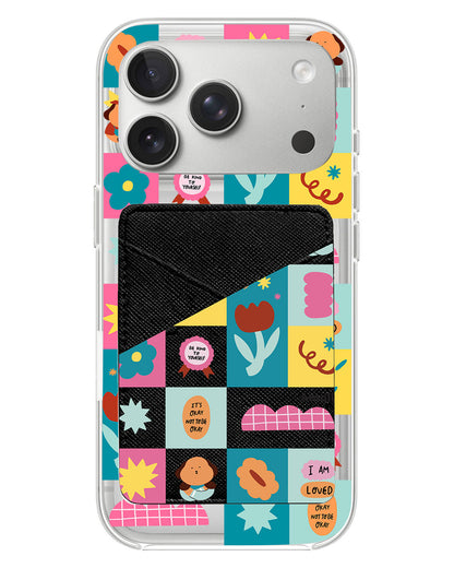 iPhone Phone Wallet Case - Selflove Cubicle