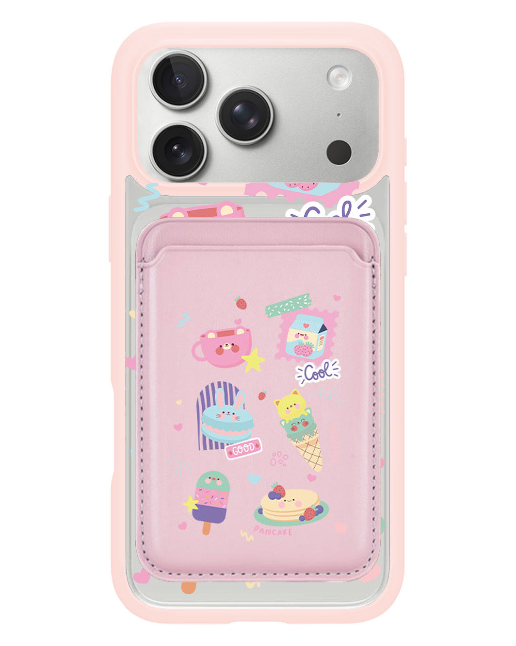 iPhone Magnetic Wallet Case - Sweet Cafe