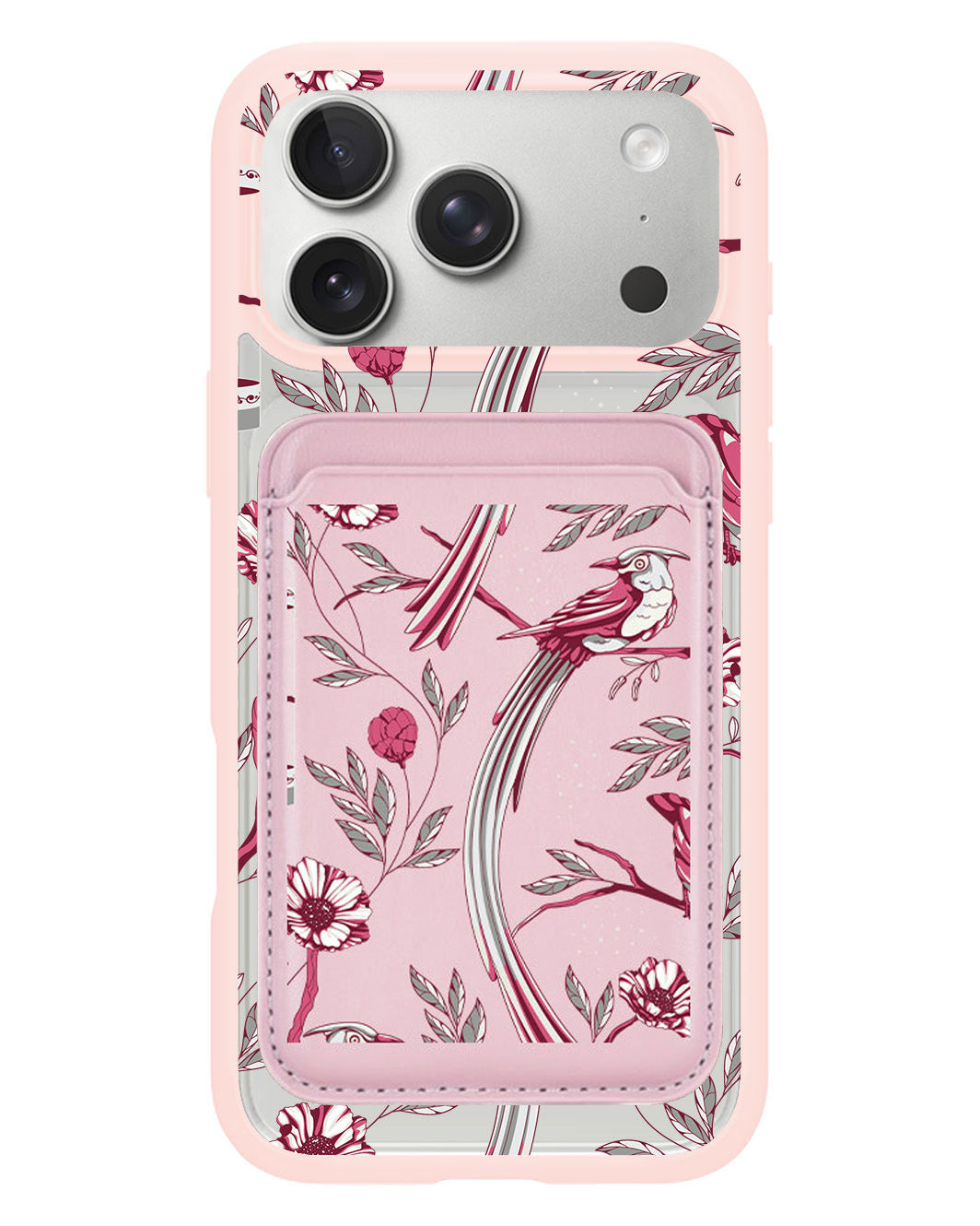 iPhone Magnetic Wallet Case - Lovebird 6.0