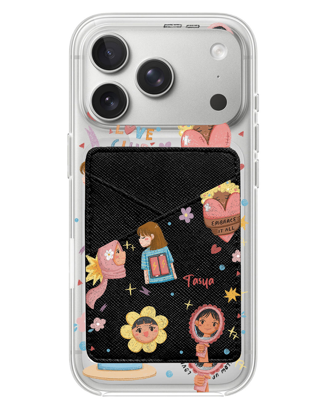 iPhone Phone Wallet Case - Self Love Club