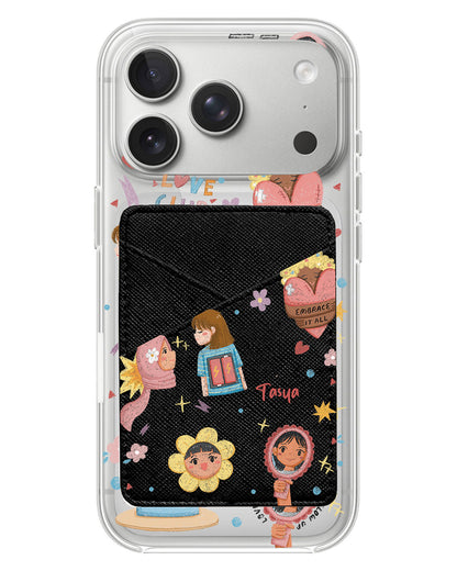iPhone Phone Wallet Case - Self Love Club