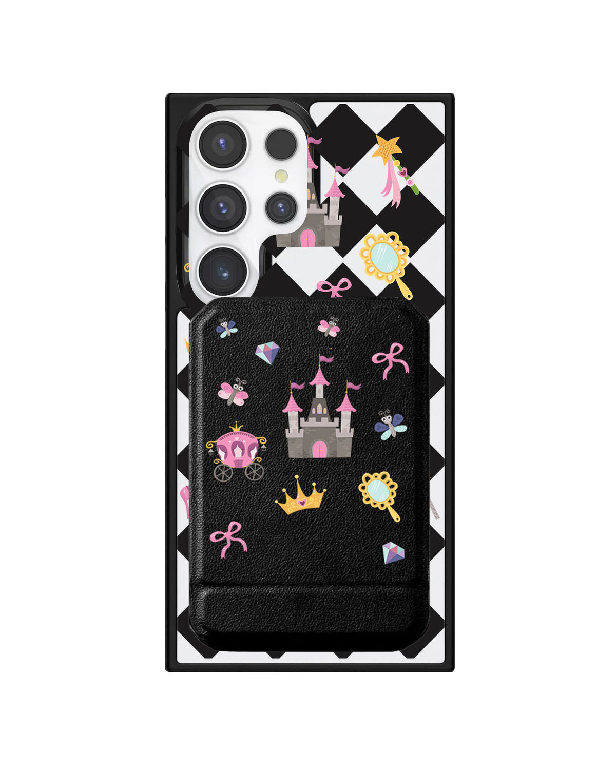 Android Magnetic Multifold Wallet - Little Princess