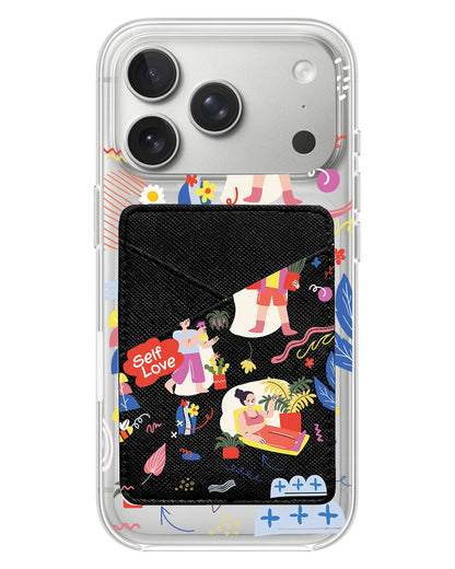 iPhone Phone Wallet Case - Self Love Sticker pack 1.0