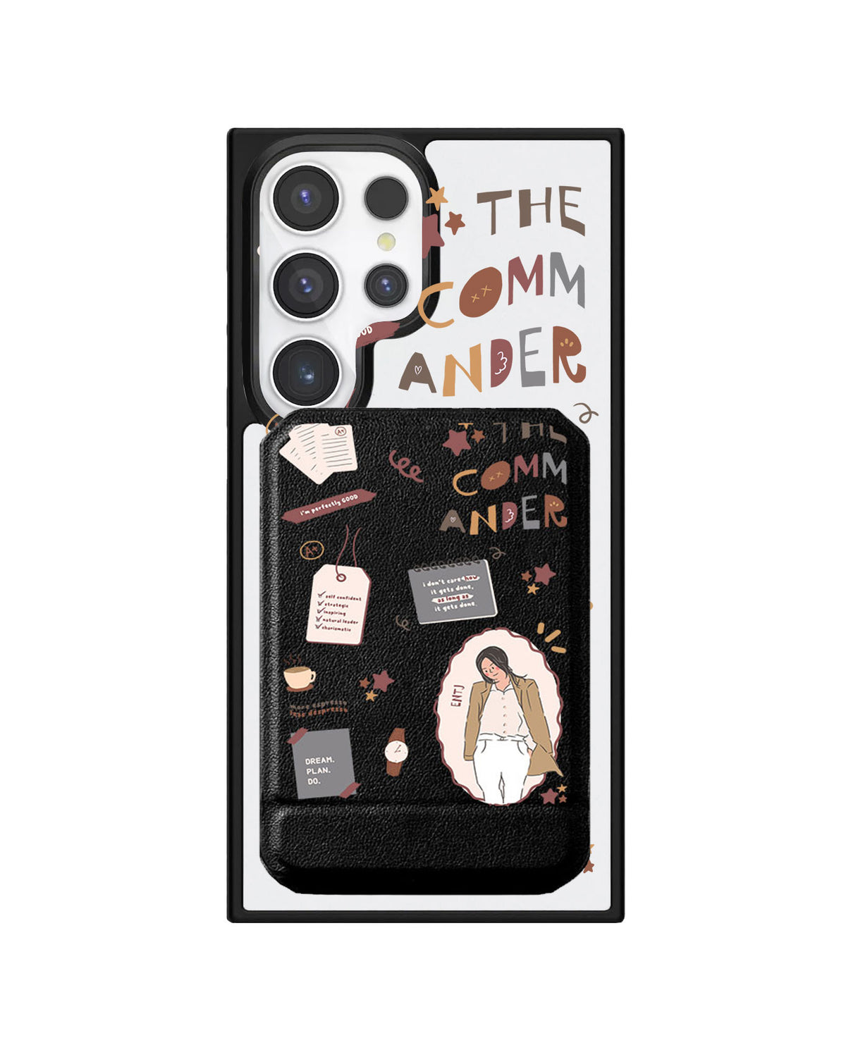 Android Magnetic Multifold Wallet - ENTJ