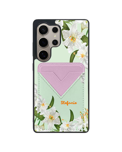 Android Avant Wallet Case - May Lily of The Valley
