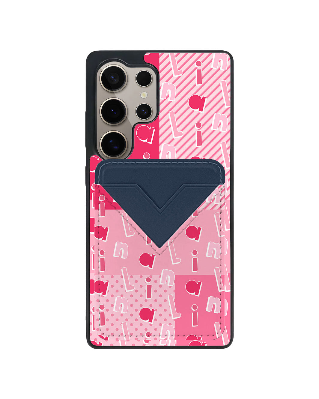 Android Avant Wallet Case - Custom Monogram 3.0 Abstract 2.0