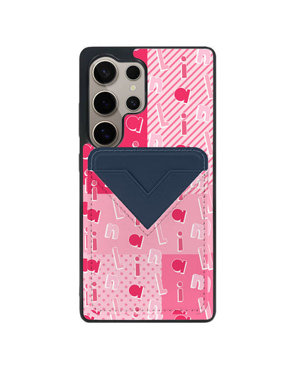 Android Avant Wallet Case - Custom Monogram 3.0 Abstract 2.0