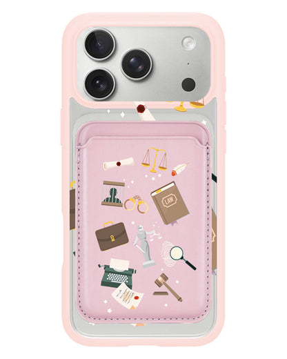 iPhone Magnetic Wallet Case - Lawyer