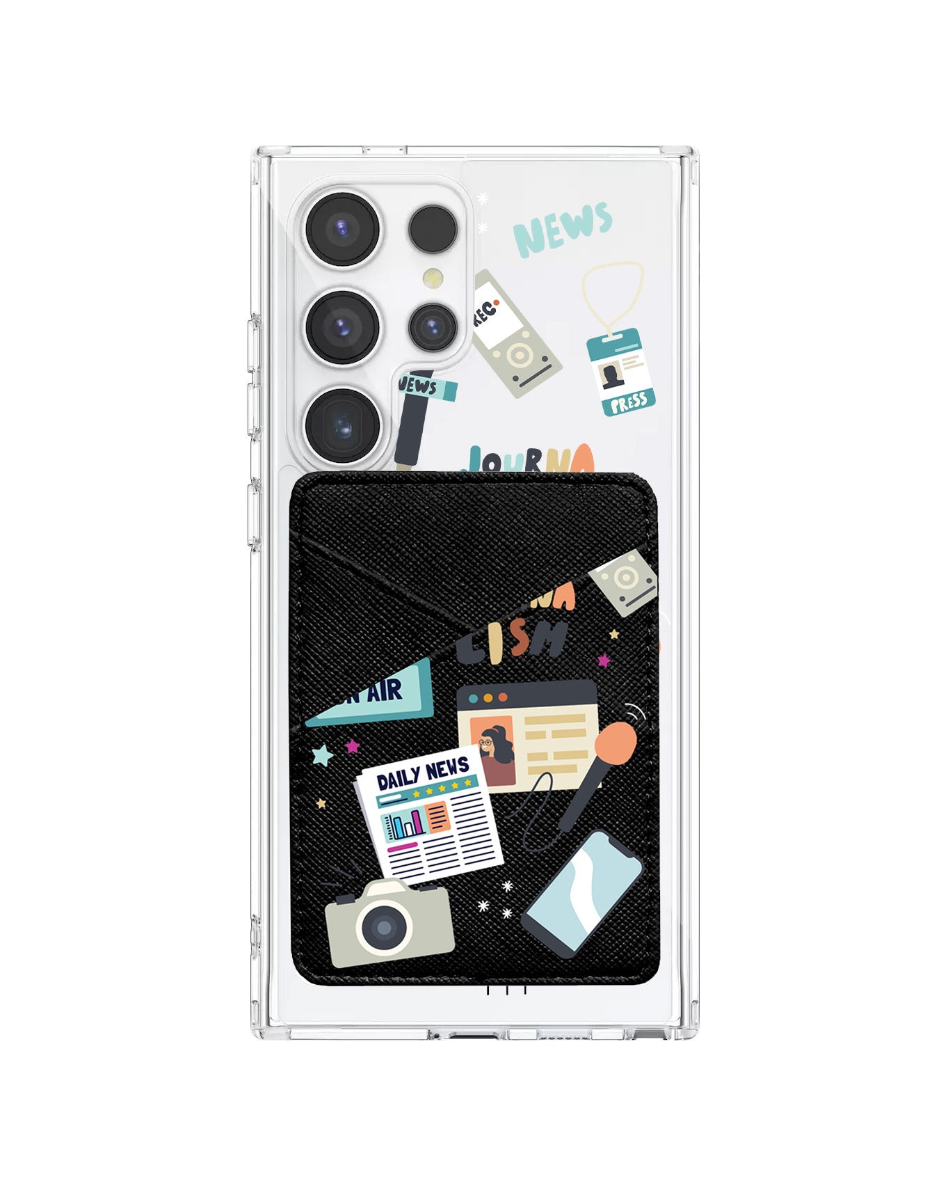 Android Phone Wallet Case - Journalism