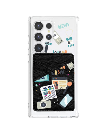 Android Phone Wallet Case - Journalism