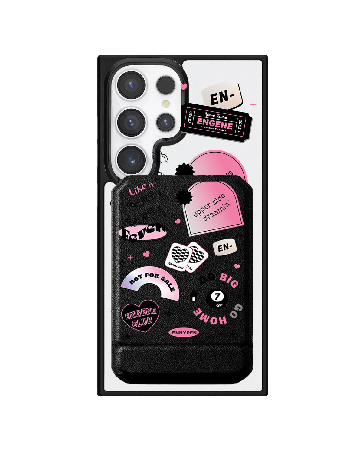 Android Magnetic Multifold Wallet - Enhyphen Sticker Pack