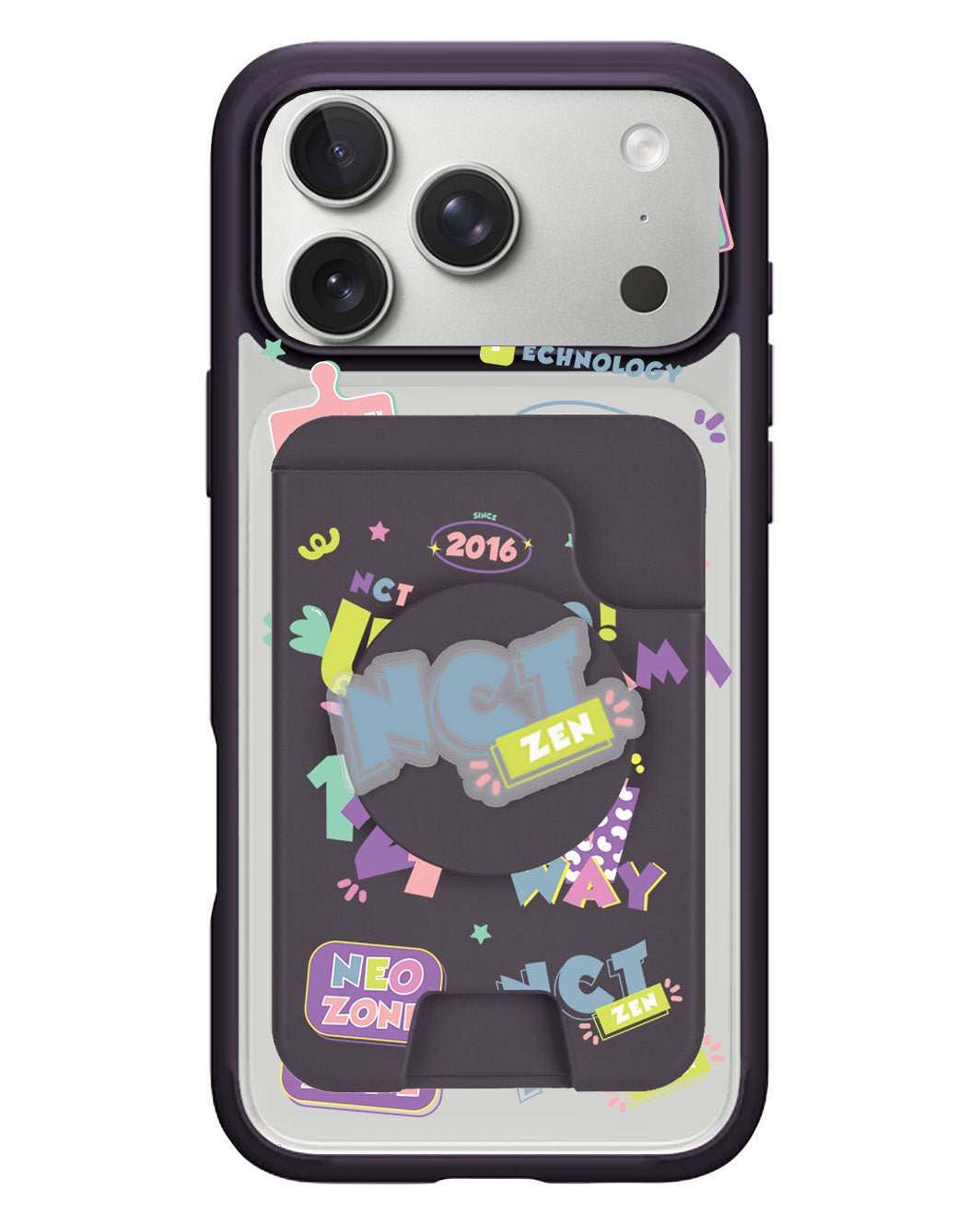 iPhone Magpop Wallet - NCT Sticker Pack