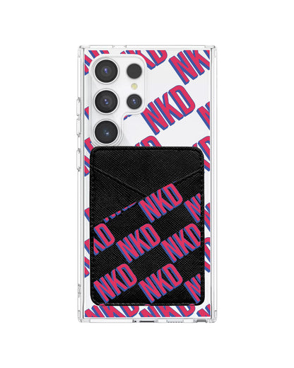 Android Phone Wallet Case - Diagonal Initial Monogram 2.0