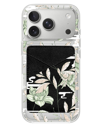 iPhone Phone Wallet Case - Fish & Floral 6.0