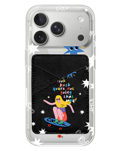 iPhone Phone Wallet Case - Keep Moving